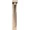 Ekena Millwork Thorton Block Smooth Bracket w/ Offset Brace, Douglas Fir, 3 1/2"W x 18"D x 22"H BKT0402X18X22THR05SDF - alternate 4